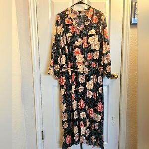 Torrid Floral Plus Size 4x Women's Dress